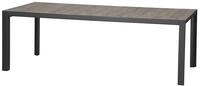 Siena Garden Silva Diningtisch, anthrazit/washed grey, Alu/Keramik, 220x100cm