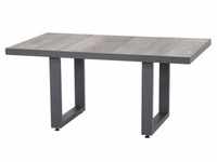 SIENA GARDEN Corido Lounge Tisch, Aluminium/Keramik, 140x85 cm