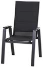 Siena Garden Milano Sessel, anthrazit matt, Aluminium pulverbeschichtet/Ranotex, 59 x