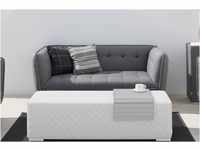 OUTFLEXX Cozy 2-Sitzer Sofa, flanelle, Alu/Sunbrella, 181 x 87 x 76 cm CO-11