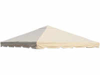 OUTFLEXX Ersatzdach für Pavillons, beige, Polyester, 300x300cm PGF200