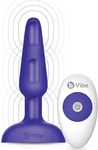 B-Vibe Trio: Vibro-Plug mit Fernbedienung, lila, Sextoys > Anal Sextoys >...