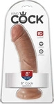 King Cock 603912746327, King Cock 8'': Dildo, caramell, Sextoys > Dildos >
