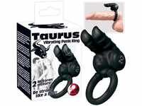 You2Toys Taurus: Vibro-Penisring, schwarz, Sextoys &gt; Ringe & Hüllen