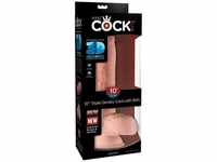 King Cock Plus 05455200000, King Cock Plus 10 " " Triple Density Cock with Balls,