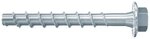 fischer Betonschraube UltraCut FBS II Stahl verzinkt Sechskantkopf 6x40/5 - 100