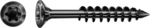 SPAX Fassadenschraube BLAX Edelstahl A2 Teilgewinde Linsensenkkopf T-STAR plus 4,5 x