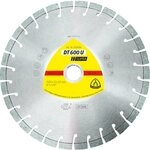 Diamanttrennscheibe DT 600 U Supra f&uuml;r Beton Kalksandstein Kurzverzahnung 230 x 2,6