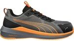 Puma SLIDE GREY/ORANGE LOW S1PS ESD flacher ultrasportlicher Sicherheitsschuh