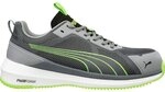 Puma SLIDE GREY/GREEN LOW S1PS ESD flacher ultrasportlicher Sicherheitsschuh