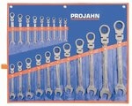 Projahn GearTech Ratschenschl&uuml;ssel-Set metrisch flexibel 20-teilig 6 - 32 mm