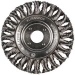 Rundb&uuml;rste BR 600 Z Drahtb&uuml;rste 178 x 14 x 22,23 mm gezopft einreihig 0,5mm