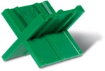SPAX Spacer Fugenlehre Fugenkreuze 4, 5, 6 und 7mm f&uuml;r Terrassendielen - 12 St&uuml;ck