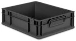 Eurobox NextGen 2.0 Cycle anthrazit geschlossene Griffmulden ohne Farbring -