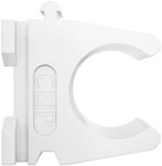 fischer Rohrclip RC Rohrschelle Clipschelle aus Nylon halogenfrei 62 - 64 mm - 15