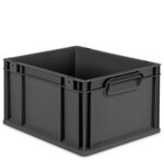 Eurobox NextGen 2.0 Cycle anthrazit geschlossene Griffmulden ohne Farbring -