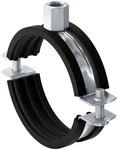 fischer Rohrschelle zweischraubig FRS aus Edelstahl A4 15 - 19 mm M8/M10 - 100 St&uuml;ck