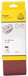 Schleifband-Set LS 309 XH f&uuml;r Holz, Metall universal 75 x 457 mm SB-verpackt