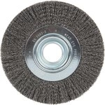 Rundb&uuml;rste BR 600 W Drahtb&uuml;rste 178 mm mit gewelltem Stahldraht