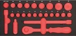 Projahn PROFORM-Werkstattwageneinlage leer f&uuml;r 1/2" Werkzeug...