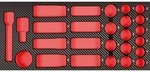 Projahn PROFORM-Werkstattwageneinlage leer f&uuml;r 1/2" Werkzeug