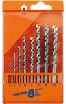 Projahn Sortiment Steinbohrer ECO mit Zylinderschaft - 3 bis 10 mm - 8-teilig