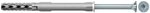 fischer Langschaftd&uuml;bel SXR-T Multifunktionsrahmend&uuml;bel Senkkopf verzinkt 8 x 60 mm