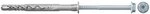 fischer Langschaftd&uuml;bel SXRL FUS verzinkt Sechskantschraube U-Scheibe 14 x 140 mm -