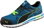 Puma BLAZE KNIT LOW streetstyle Sicherheitsschuh S1P blau/kombiniert Gr. 39