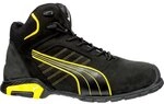 Puma AMSTERDAM MID robuster hoher Sicherheitsschuh S3 schwarz/gelb Gr. 39