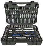 Projahn proficraft Steckschl&uuml;ssel-Koffer metrisch 6,3 (1/4") + 12,5 (1/2") mit