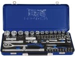 Projahn Xi-on Steckschl&uuml;ssel-Koffer metrisch 6,3 (1/4") + 12,5 (1/2") 54-teilig