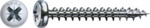SPAX Universalschraube WIROX Vollgewinde Halbrundkopf Kreuzschlitz 4CUT-Spitze 5 x