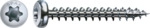 SPAX Universalschraube WIROX Vollgewinde Halbrundkopf T-STAR plus 4CUT-Spitze 4 x