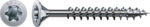 SPAX Universalschraube WIROX Vollgewinde Senkkopf T-STAR plus CUT4-Spitze 6 x 80mm -