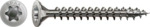 SPAX Universalschraube Edelstahl A2 Vollgewinde Senkkopf T-STAR plus CUT4-Spitze 4,5