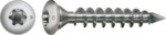 SPAX Pfostenschraube Edelstahl A1 Vollgewinde Zentrierkopf T-STAR plus T40 CUT-Spitze