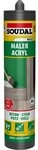 Soudal MALERACRYL Wand und Fassade Premium Fugendichtstoff 300ml Kartusche wei&szlig;