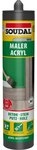 Soudal MALERACRYL Wand und Fassade Premium Fugendichtstoff 300ml Kartusche grau
