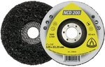 Reinigungsscheibe NCD 200 Siliziumkarbid grob f&uuml;r Stahl NE-Metalle Kunststoff 115 x
