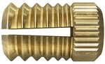 fischer Messingd&uuml;bel PA 4 M 6x13,5 f&uuml;r metrische Schrauben und Gewindebolzen - 100