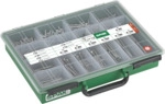 SPAX Universalschrauben-Set WIROX Teilgewinde Senkkopf T-STAR plus 384-teilig