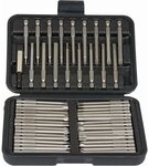 Projahn SECURI Bit-Box universelles Bitsortiment mit 75 mm Bits (1/4") 50-teilig