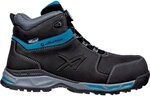 albatros TOFANE BLACK QL MID hoher Sicherheitsschuh S3 mit QUICK LOCK schwarz/blau