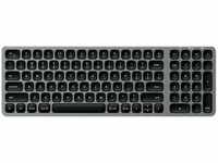 Satechi ST-ACBKM-DE, Satechi Aluminium BT Backlit Keyboard Slim Deutsch...