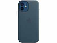 Apple MHK83ZM/A, Apple iPhone 12 mini Leder Case mit MagSafe, Baltischblau
