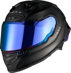 Nexx X.R3R Zero Pro 2 Motorradhelm (Schwarzmatt/Carbon) Schwarz