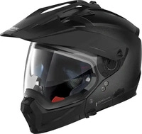Nolan N70-2 X 06 Special N-Com Endurohelm (Schwarzmatt/Graphit) Schwarz
