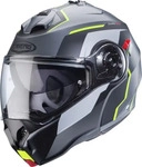 Caberg Duke Evo Move Klapphelm (graumatt/schwarz/neongelb) Grau