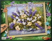 Schipper 609130717, Schipper Vase mit Sommerblumen